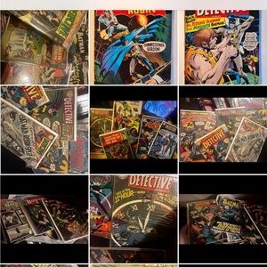 Vintage Detective Batman Comic Book Lot